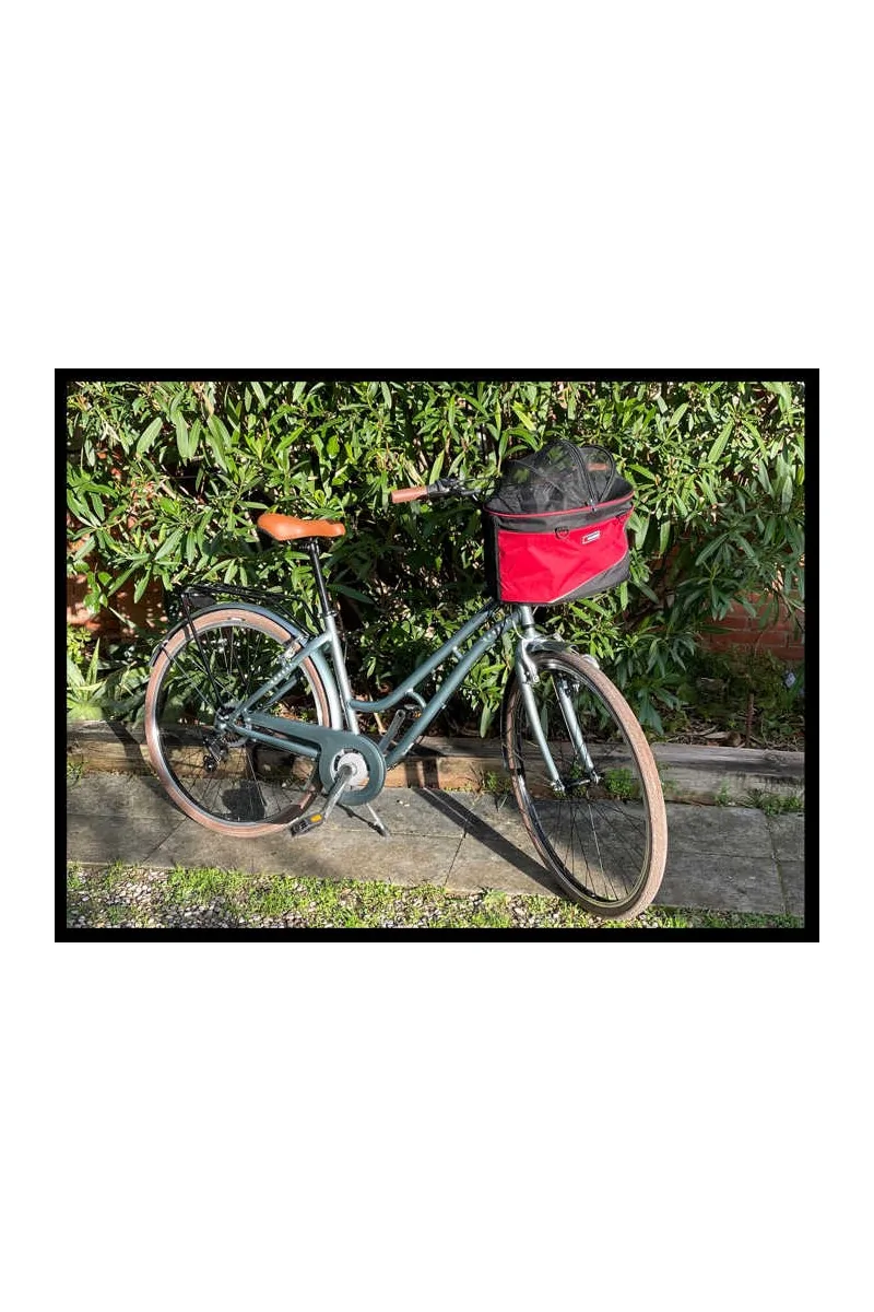 Transportines Gato,Perro  Bike Bag 38 x 28 x 36cm Rojo