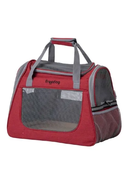 Bolsos Gato,Perro  Transportin LAX Rojo 45x25x35cm