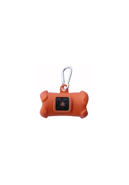 Bolsas Recogescrementos Perro  Dispensador Bolsas Naranja