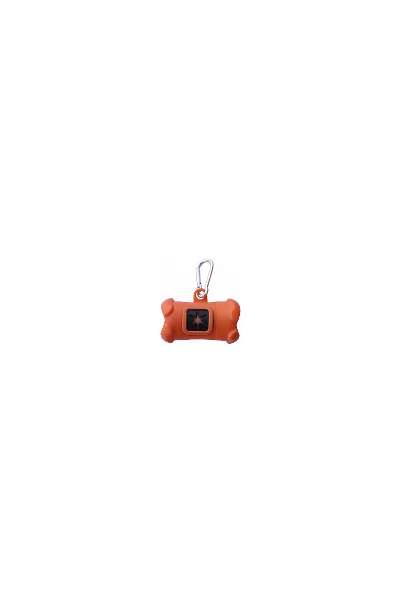 Bolsas Recogescrementos Perro  Dispensador Bolsas Naranja