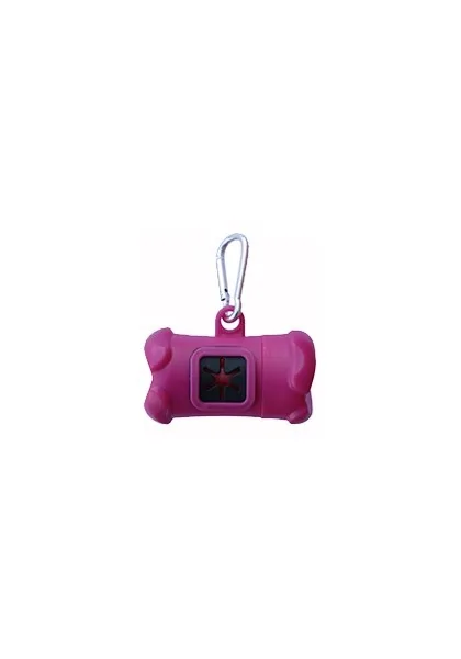 Bolsas Recogescrementos Perro  Dispensador Bolsas Rosa