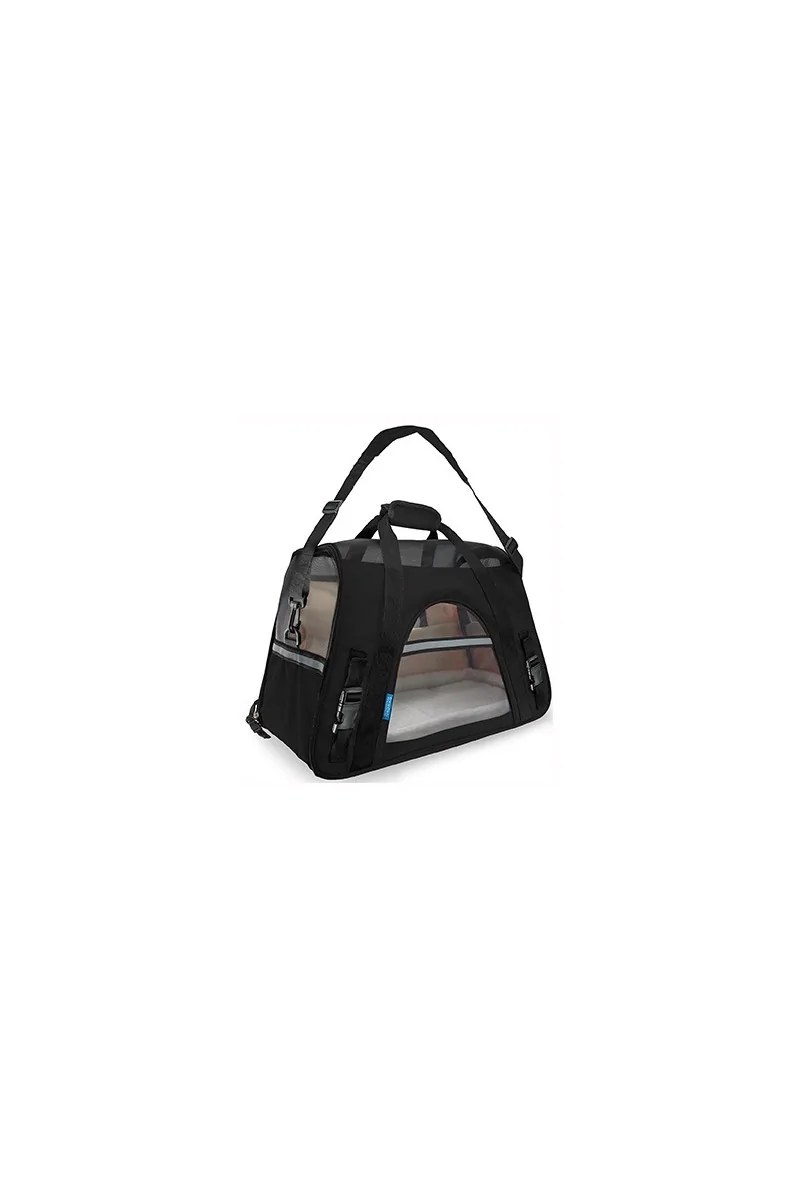 Transportines Gato,Perro  Transportin Fly Negro 48x25x33cm