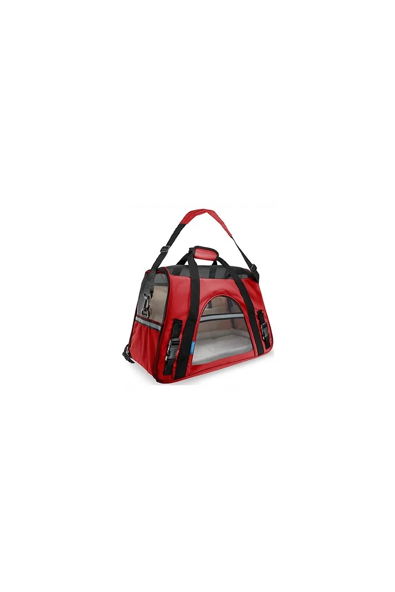 Transportines Gato,Perro  Transportin Fly Rojo 48x25x33cm