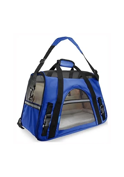 Transportines Gato,Perro  Transportin Fly Azul 48x25x33cm