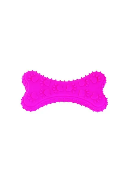 Juguetes Antiestres Perro  Bow-Wow Bone Rosa 10x5cm