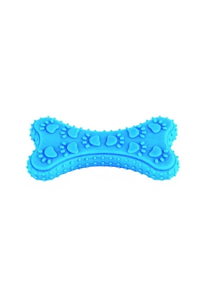 Juguetes Antiestres Perro  Bow-Wow Bone Azul 10x5cm