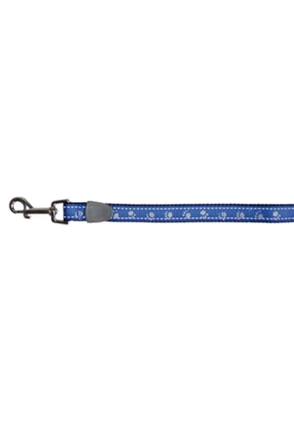 Ramales Perro  Correa nylon reflectante 15mm AZUL *DX*