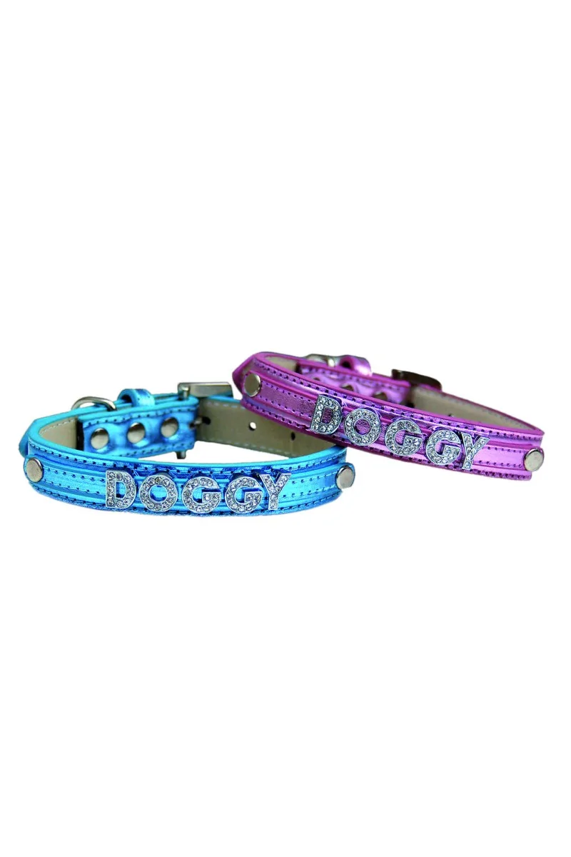 Collares Perro  Collar Brightdoggy AZUL 10mm *DX*