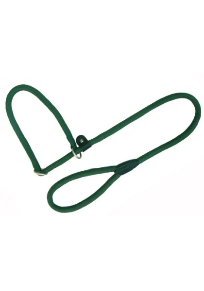 Collares Perro  Collar-Tirador Nylon Round Verde 8x120cm