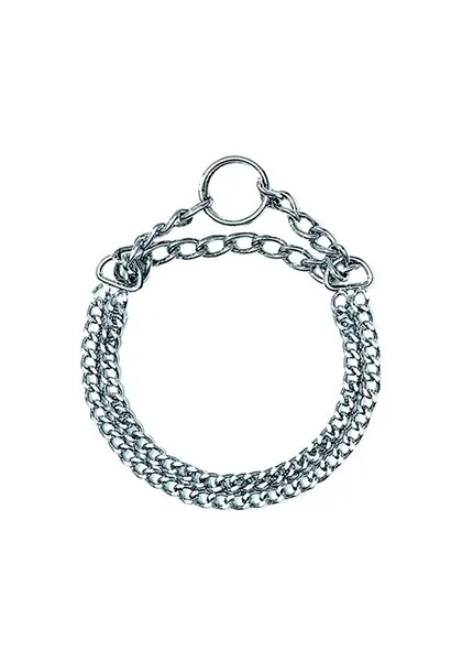 Collares Perro  Collar Estrangulador doble cadena 2,0x35cm