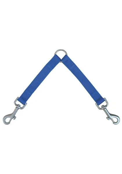 Ramales Perro  Tirador Nylon Duo Azul 10x28cm