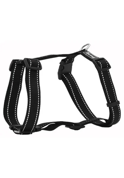 Arneses Perro  Arnés nylon reflect NEGRO 10mm