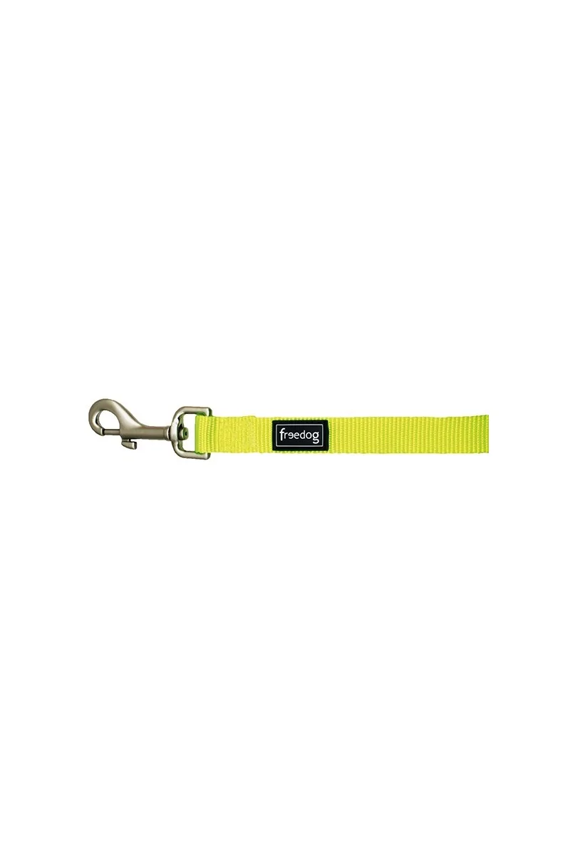 Ramales Perro  Tirador Nylon Neon Verde Fluor 20mm *DX*