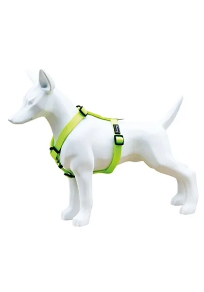 Arneses Perro  Arnés Nylon Neon Verde Fluor 25mm *DX*