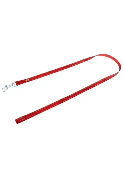 Ramales Perro  Tirador nylon reflect ROJO 20mm