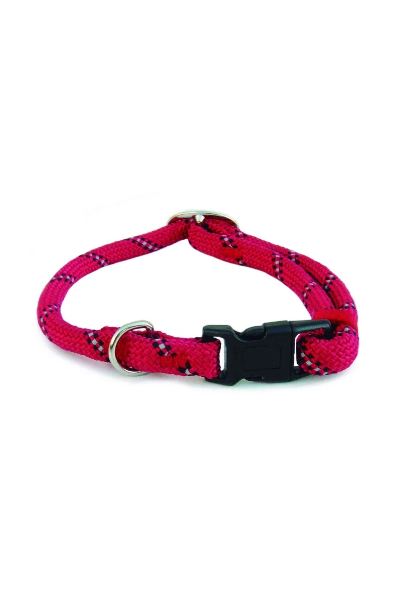 Collares Perro  Collar Nylon Round Reflectante Hike (rojo) 8