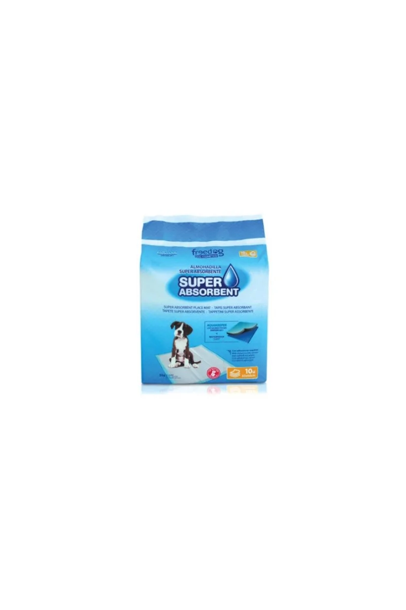 Empapadores Perro  Empapador Super Absorbente pack 10pz 60x90cm