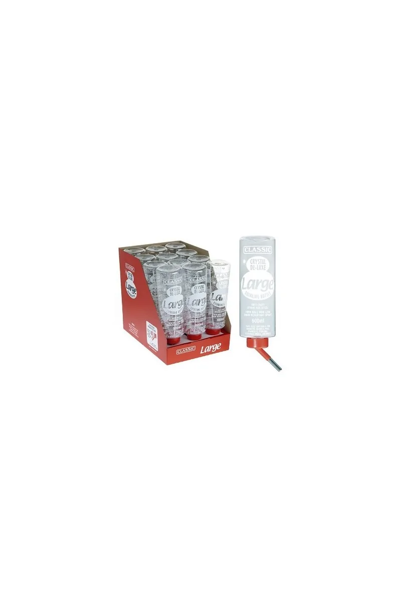 bebederos Perro  Bebedero Crystal 600ml expositor