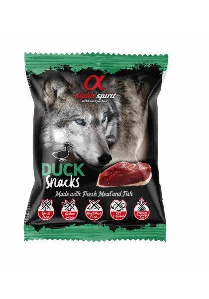 Suplemento Premio Perro  Alpha Spirit Snack de Pato 50gr