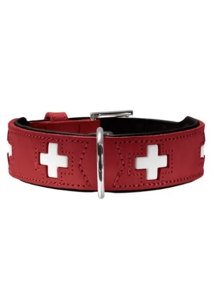 Collares Perro  *Collar Swiss Cuero Organic RJ/NG T37