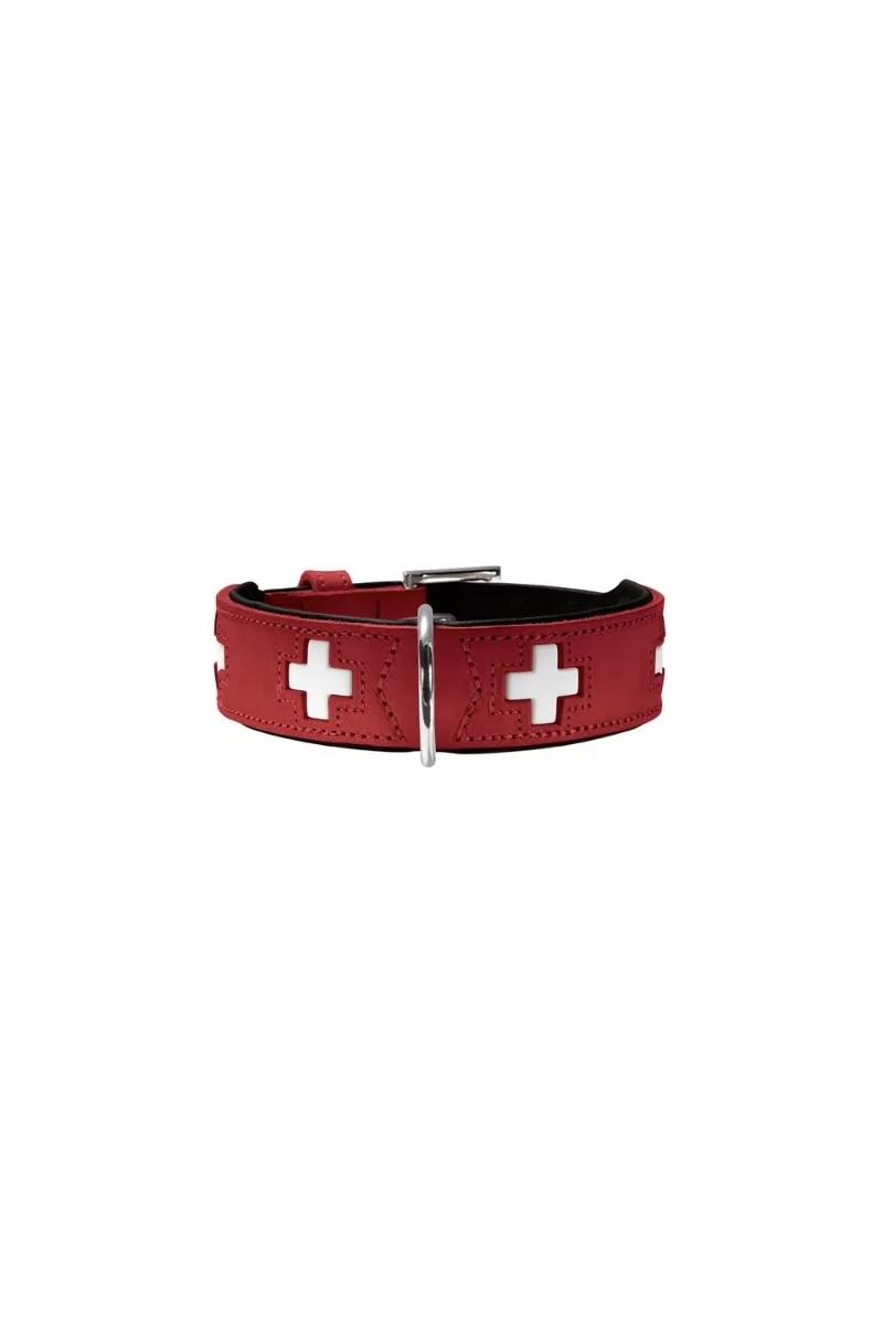 Collares Perro  *Collar Swiss Cuero Organic RJ/NG T37