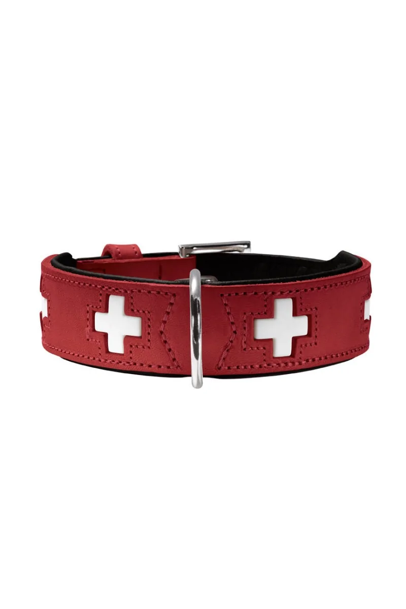 Collares Perro  *Collar Swiss Cuero Organic RJ/NG 32