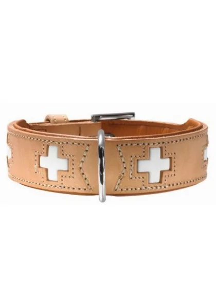 Collares Perro  *Collar Swiss Cuero Organic BG 37