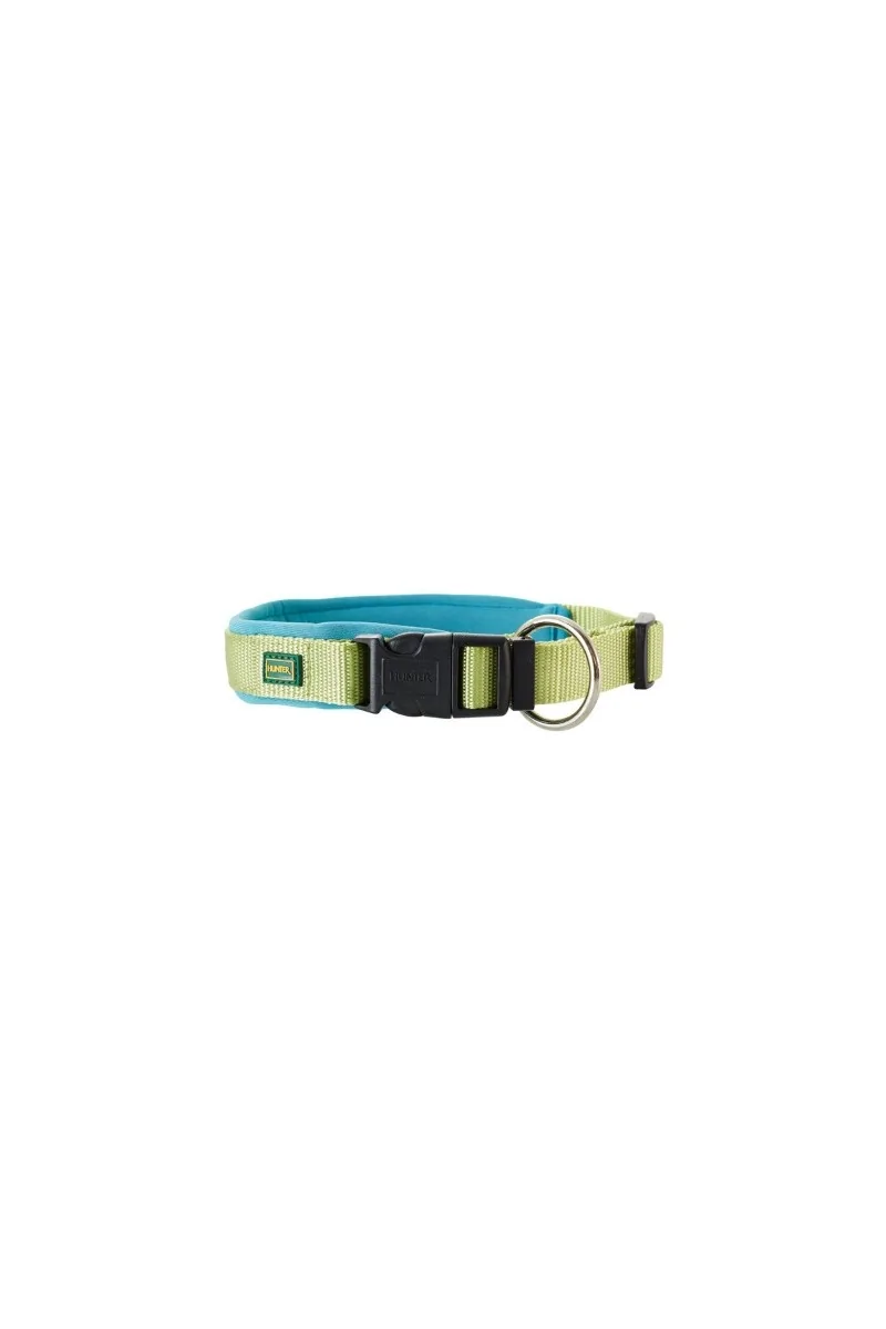 Collares Perro  *Collar Neopren Vario Plus Nylon/Neopr VER/PETROL