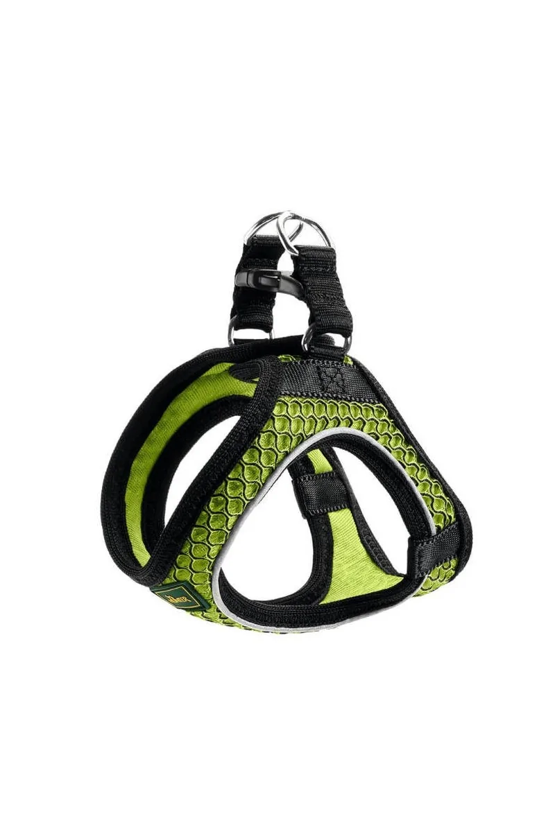 Arneses Perro  Harness Hilo Comfort XXS mesh, lime with refl. bise