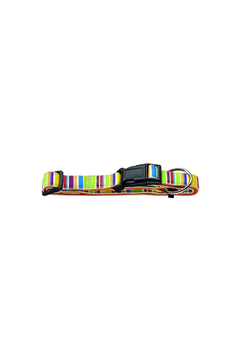 Collares Perro  *Collar Fancy Stripes Vario Plus Nylon Multicolor*