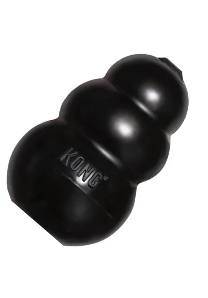 Juguetes Antiestres Perro  K2 Kong Extreme Negro T-M  (Perros De 5 A 15 K)