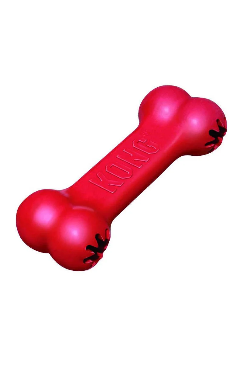 Juguetes Antiestres Perro  KB31E Kong Hueso Goodie Bone Rojo T-S