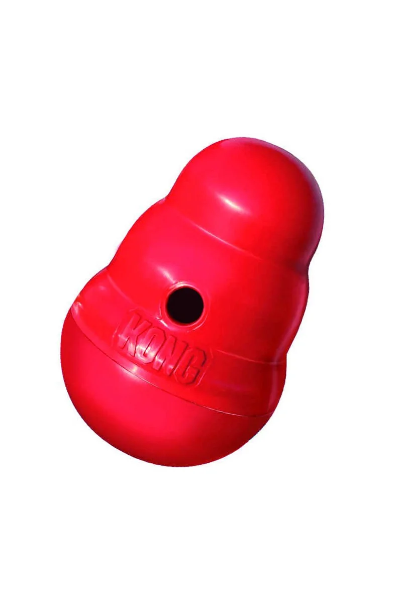 Juguetes Interactivos Perro  PW2 Kong Wobbler T-S (Perros De 1 A 12 K)