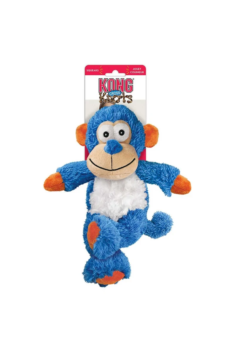 Juguetes Interactivos Perro  NKX32 Kong Cross Knots Mono T-S/M