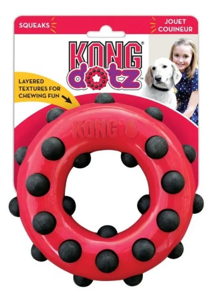 Juguetes Interactivos Perro  KONG Dotz circle T.S