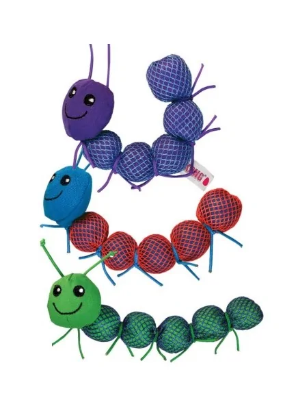 Juguetes Interactivos Gato  CTN414 Nibble Critters Catnipillar 15,88 x 4,45 x 3,18cm 20gr