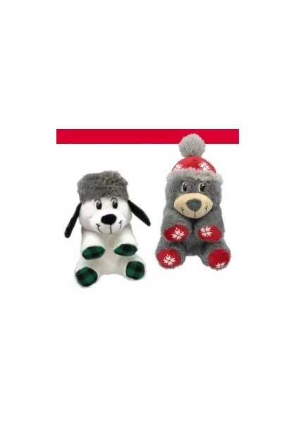 Juguetes Interactivos Perro  Holiday Navidad Comfort Polar Bear M/L Surtido