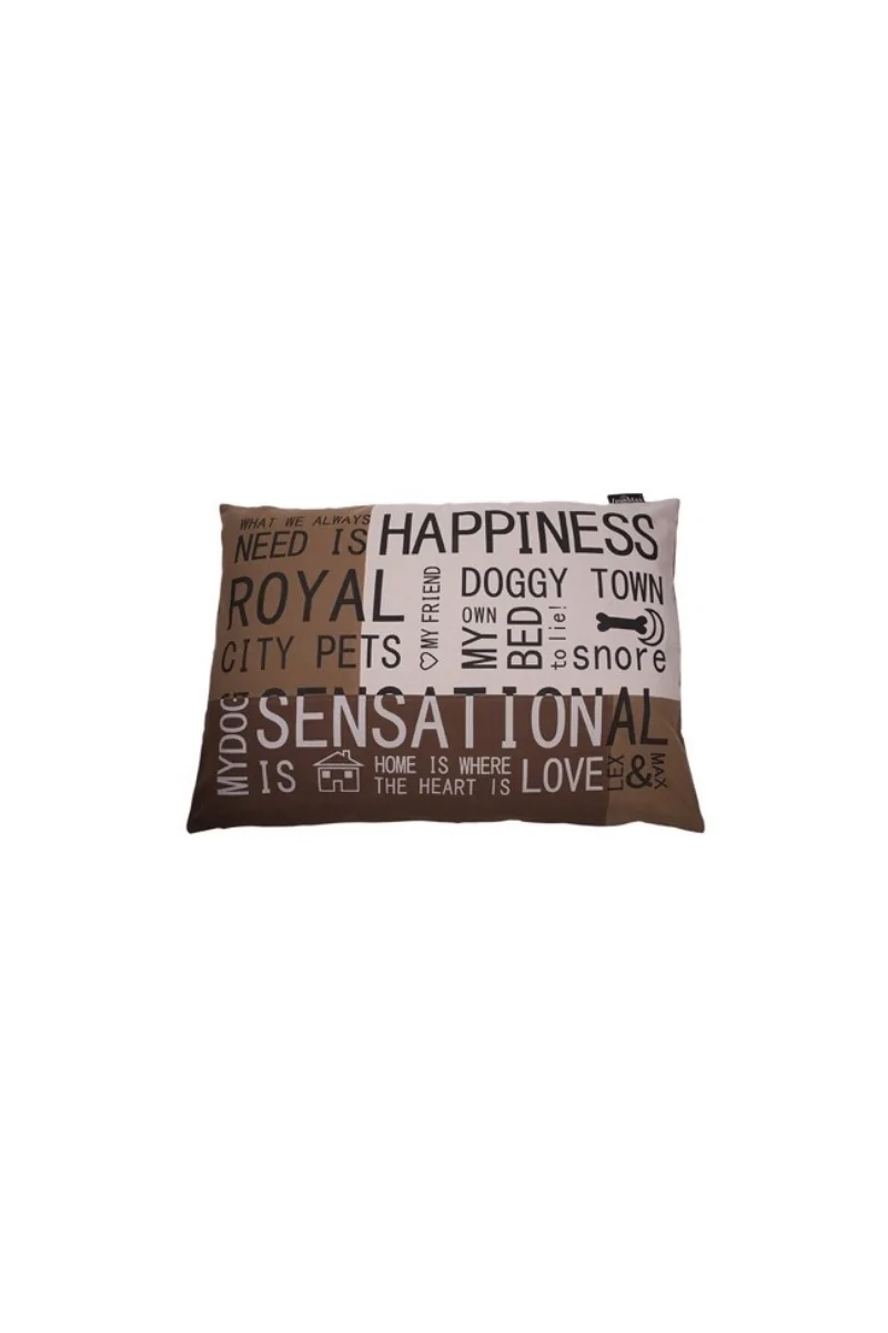 Funda Perro  Funda Happiness Taupe 100x70