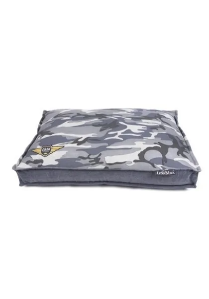 Funda Perro  Funda Boxbed Army-Canvas Gris 120X80