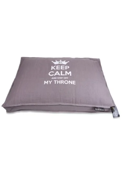 Funda Perro  Funda Boxbed Keep Calm Taupe 90x65