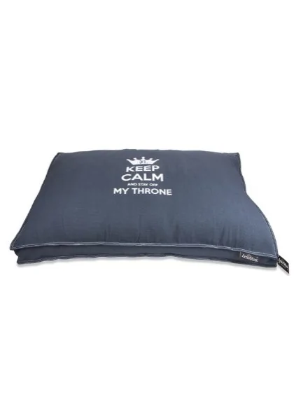 Funda Perro  Funda Boxbed Keep Calm Gris 120X80