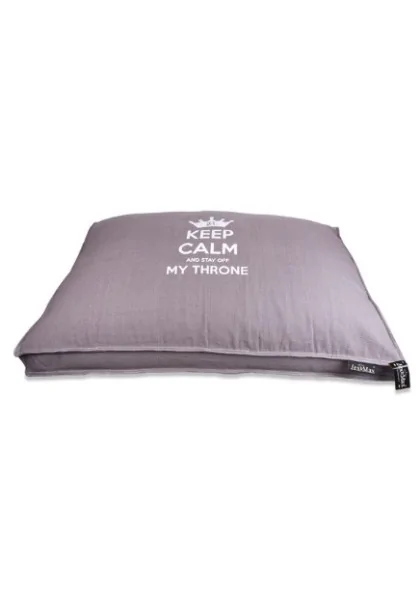 Funda Perro  Funda Boxbed Keep Calm Taupe 120X80