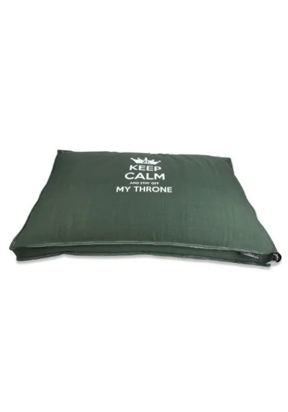 Funda Perro  Funda Boxbed Keep Calm Verde Oscuro 120X80