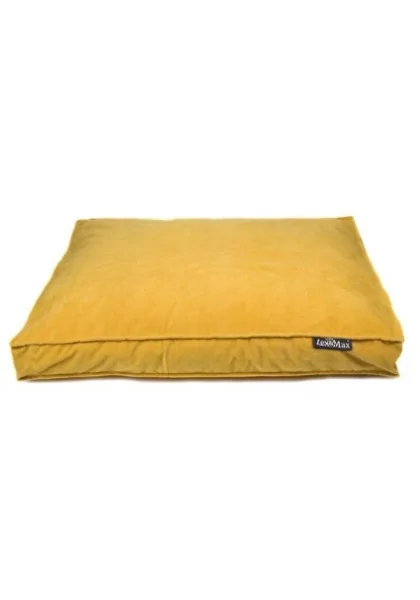 Funda Perro  Funda Boxbed Royal Velvet Amarillo Miel 120X80