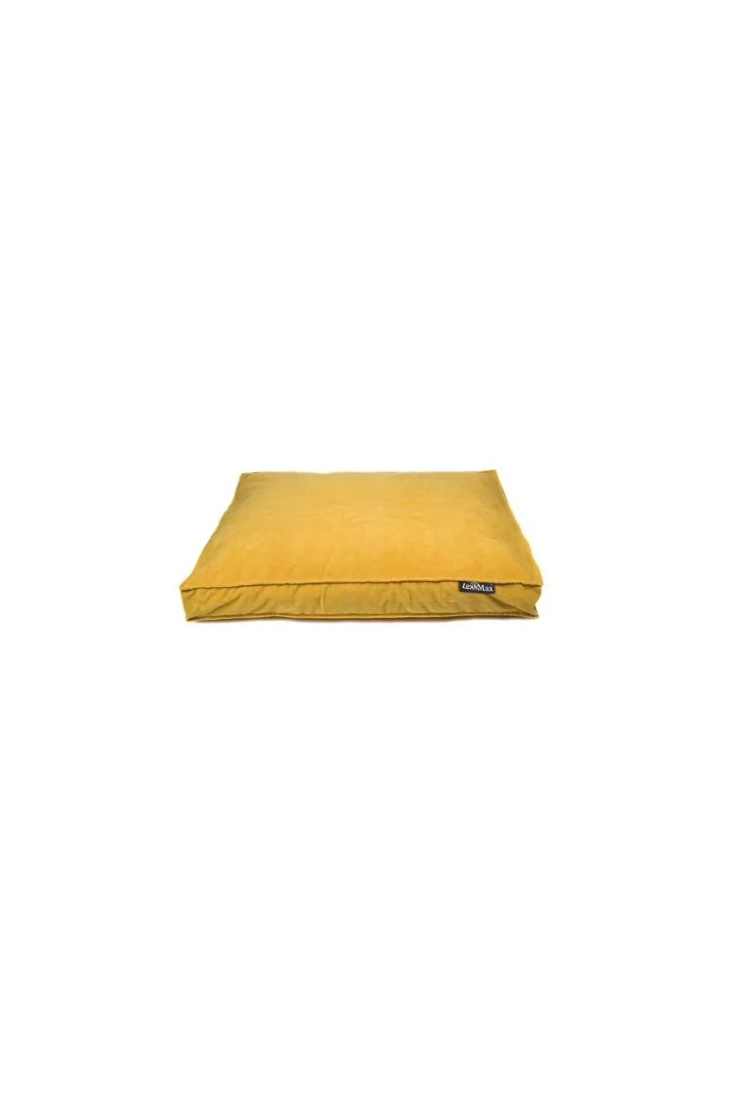 Funda Perro  Funda Boxbed Royal Velvet Amarillo Miel 120X80