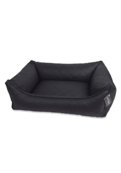 Cunas Gato,Perro  Cuna Eco Piel Negro 80x65