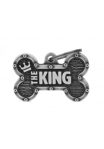 Chapas Perro  BH01CK Hueso Bronx Gde King