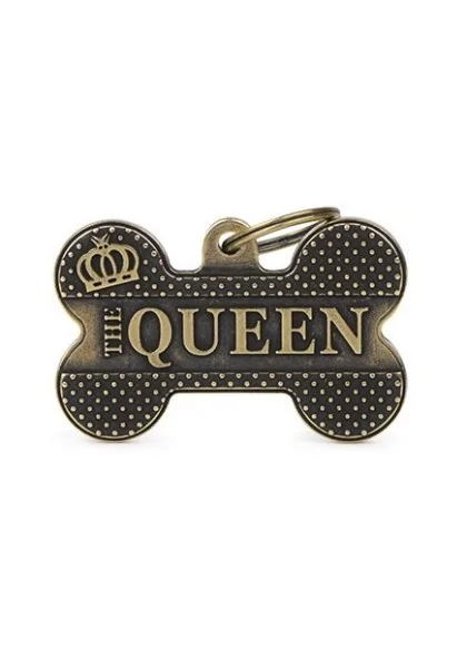 Chapas Perro  BH01CQXLE Hueso Bronx XL Queen Latón Inglés