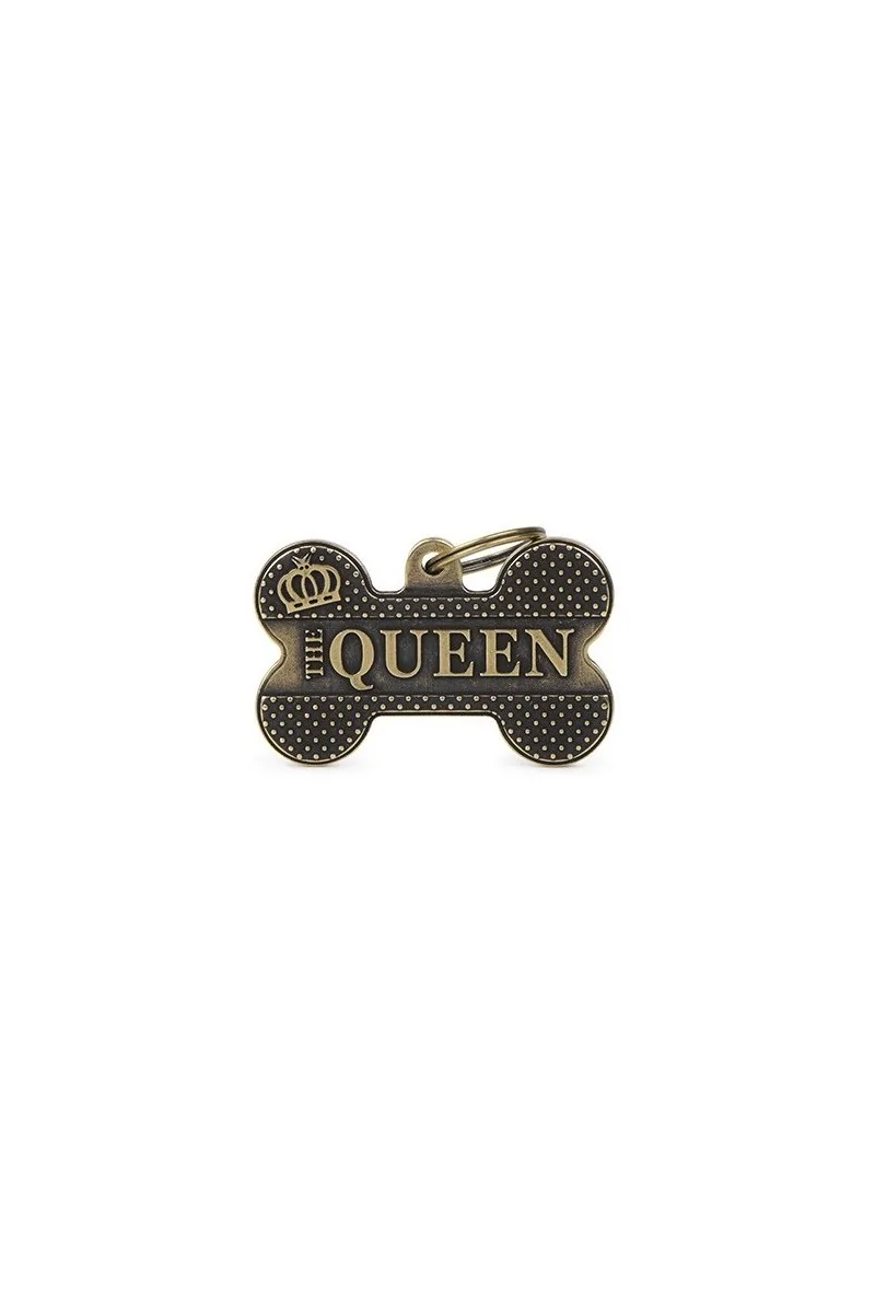 Chapas Perro  BH01CQXLE Hueso Bronx XL Queen Latón Inglés