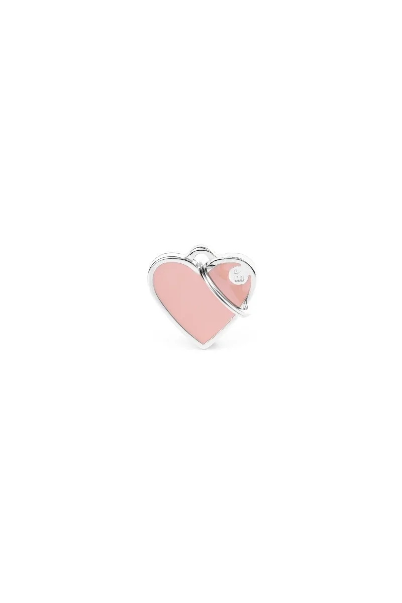 Chapas Perro  BH50SHPINK Basic Handmade Corazón Peq Rosa